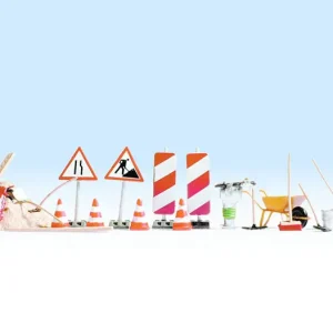 Noch 14805 - Accessoires de travaux routes miniatures 1 87 Promotion