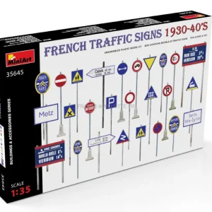 Panneaux de signalisation français 1930-40 1/35 - Miniart 35645 Nouvelle Collection