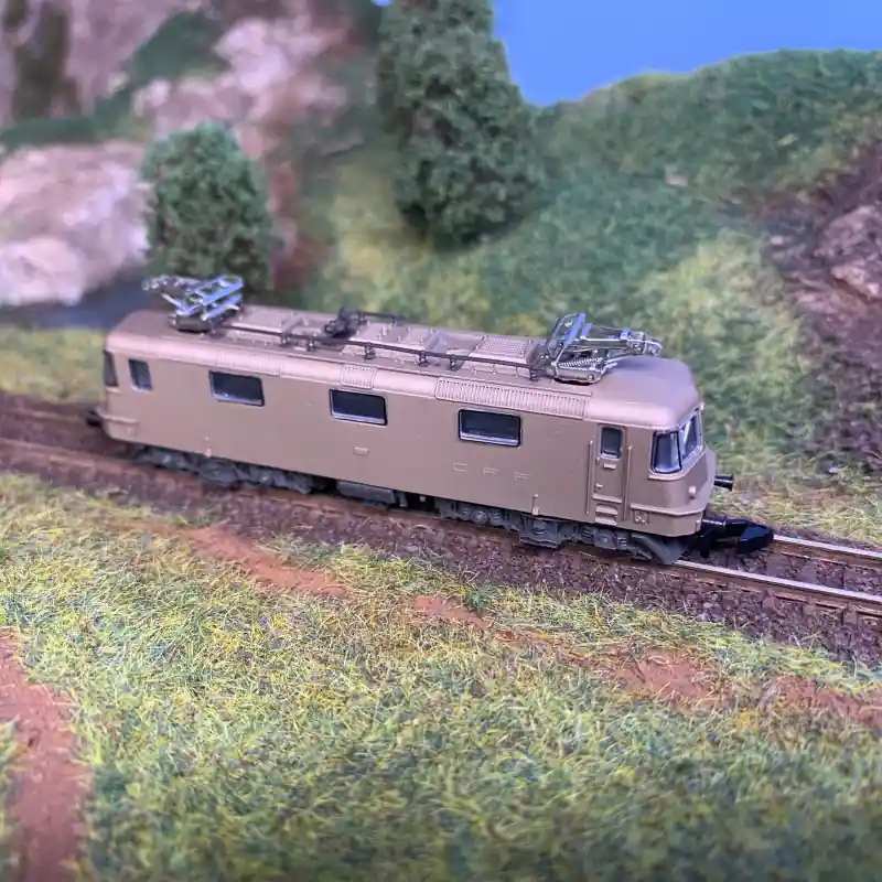 Meilleur Prix Locomotive électrique Re 4/4 II en bronze véritable, CFF, Ep IV - MARKLIN 88597 - Z 1/220