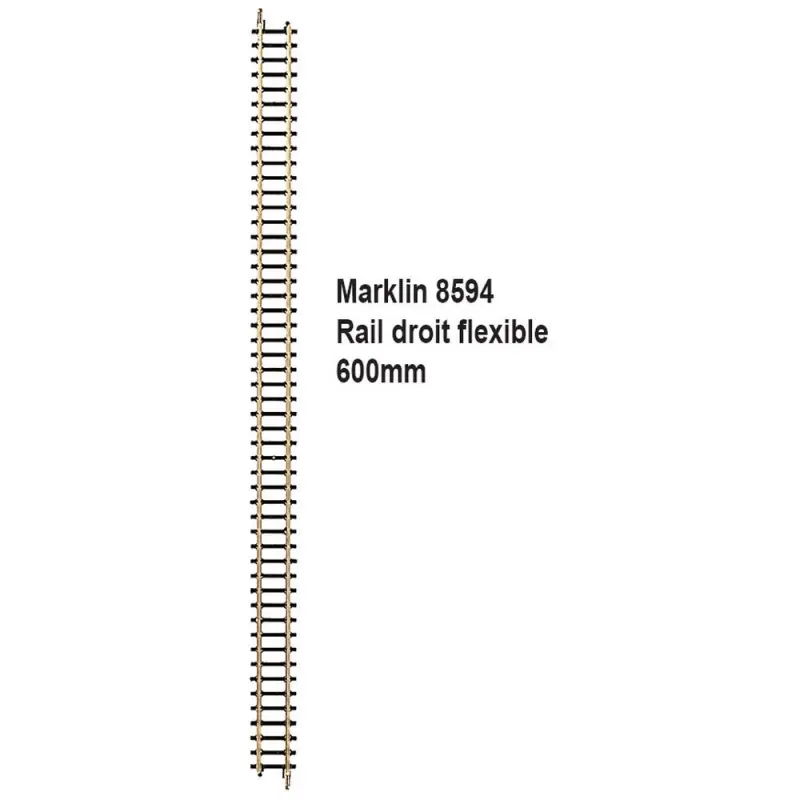 Marque Rail droit flexible 660mm-Z 1/220-MARKLIN 8594