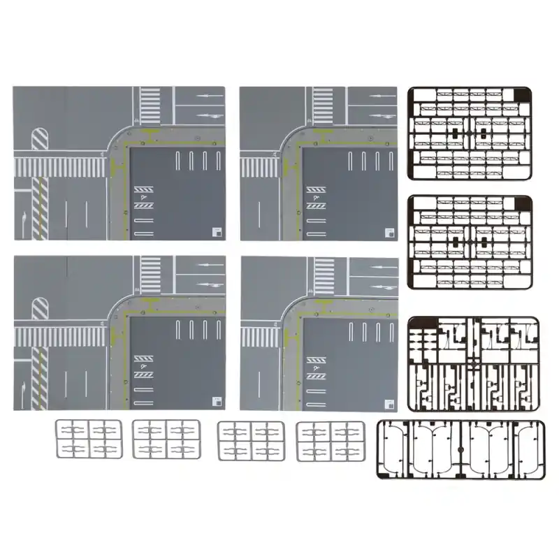 Marque Carrefour à 4 voies, UNITRAM - KATO 40-823 - N 1/160
