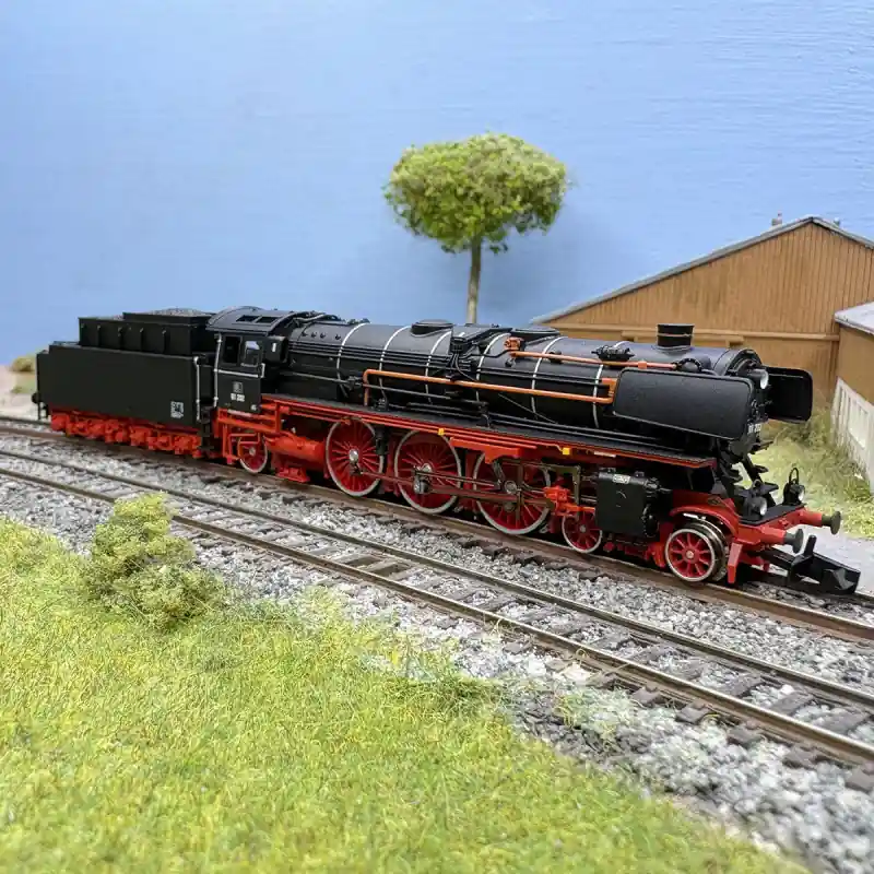 Populaire Locomotive à vapeur 01 202, version musée, Verein Pacific 01 202, Ep. V-VI - FLEISCHMANN 714504 - N 1/160