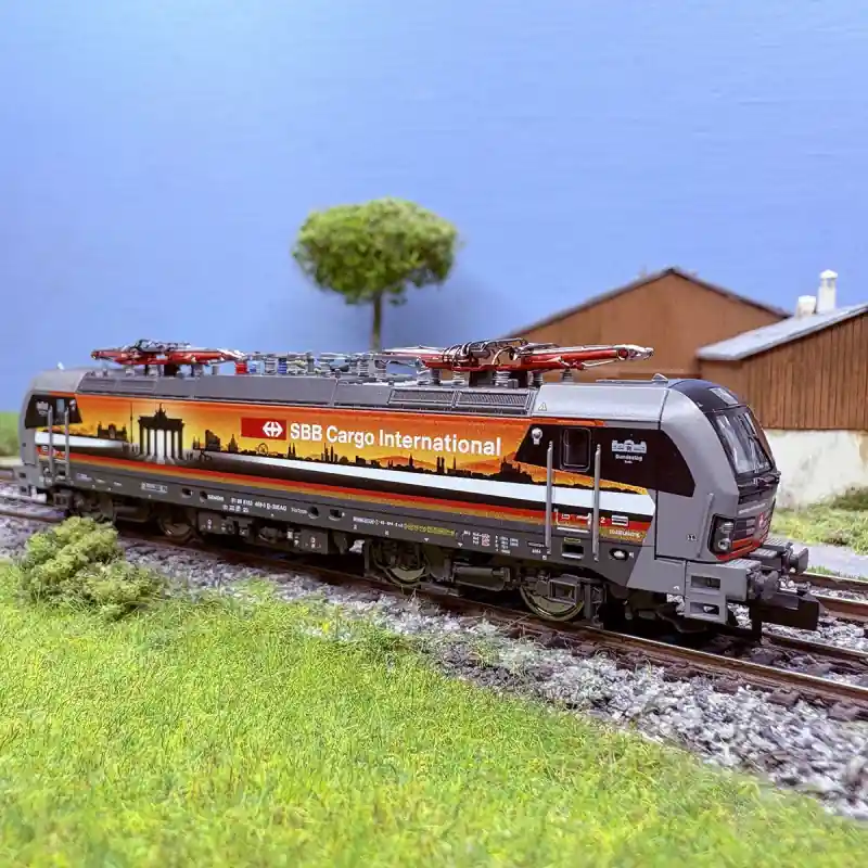 Vente Flash Locomotive électrique vectron 193 459-5, "Deutschlandpiercer", SBB Cargo, Ep. VI - FLEISCHMANN 7560074 - N 1/160