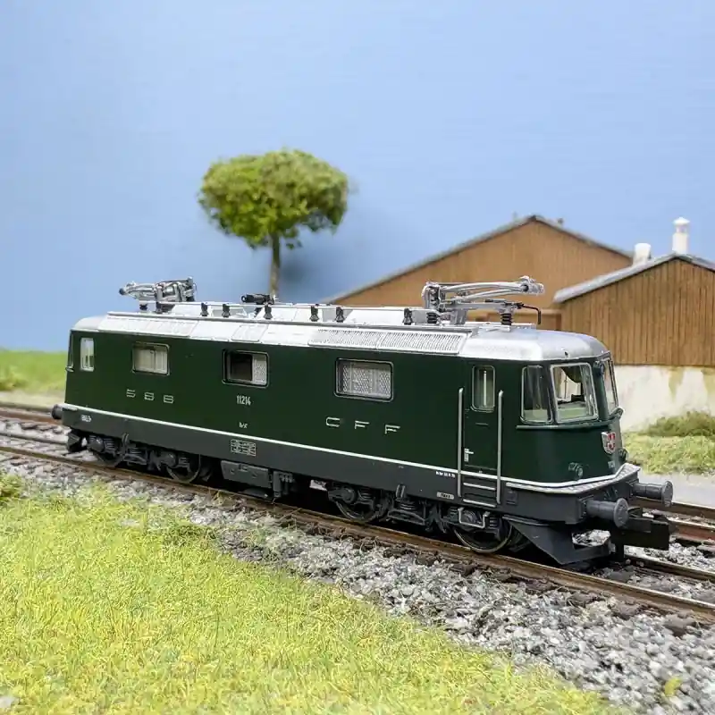 Locomotive électrique Re 4/4 II, 11214, SBB CFF, Ep. IV, digital son - FLEISCHMANN 732471 - N 1/160 Bon Plan