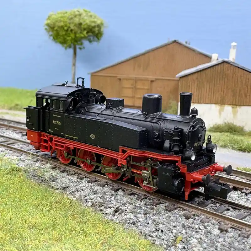 Achat Immédiat Locomotive à vapeur BR 92 705, DRG, Ep. II, digital son - FLEISCHMANN 7170014 - N 1/160