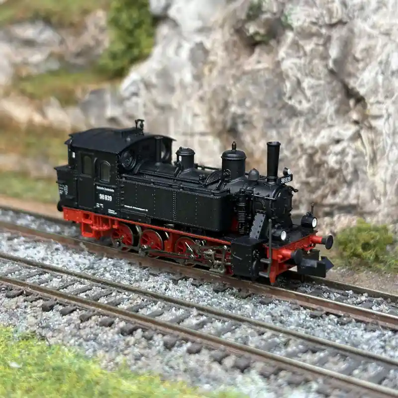 Locomotive à vapeur 98.839, DB, Ep. III - FLEISCHMANN 7160022 - N 1/160 Dernière Chance