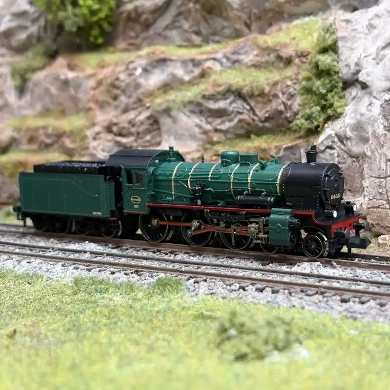 Jusqu'à Épuisement Des Stocks Locomotive à vapeur 64 045, SNCB, Ep. III digital - FLEISCHMANN 7170020 - N 1/160