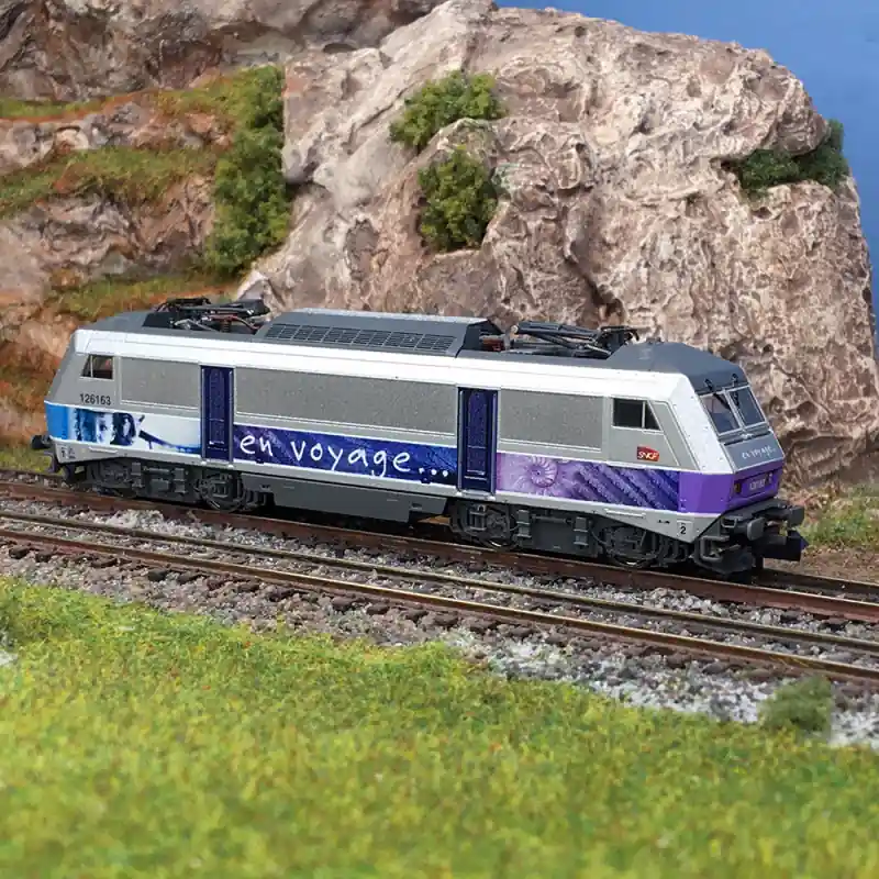 Vente Flash Locomotive électrique BB 126163, "En voyage", SNCF, Ep VI, digital son - FLEISCHMANN 7570020 - N 1/160