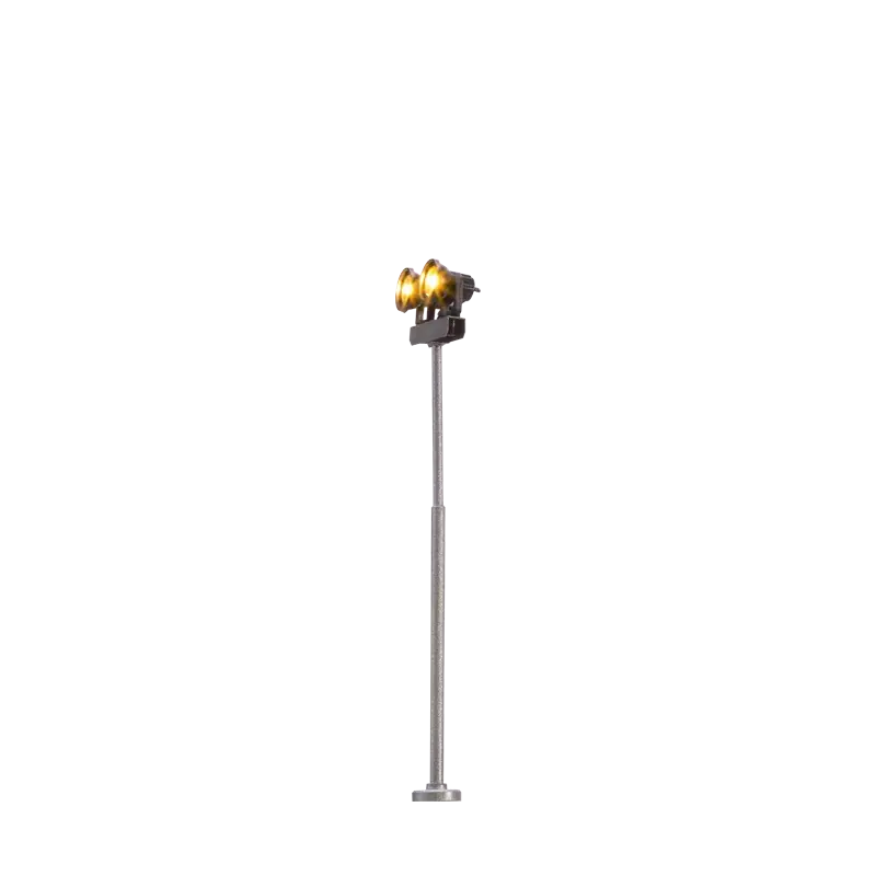 Projecteur, 2 voies, socle enfichable avec LED - BRAWA 83012 - N 1/160 Remise