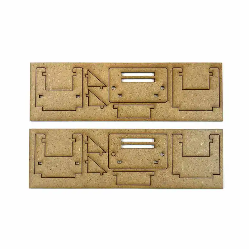 2 supports de servo moteur - NTrail45 SUP-SRVO - N 1/160 et HO 1/87 Super Prix