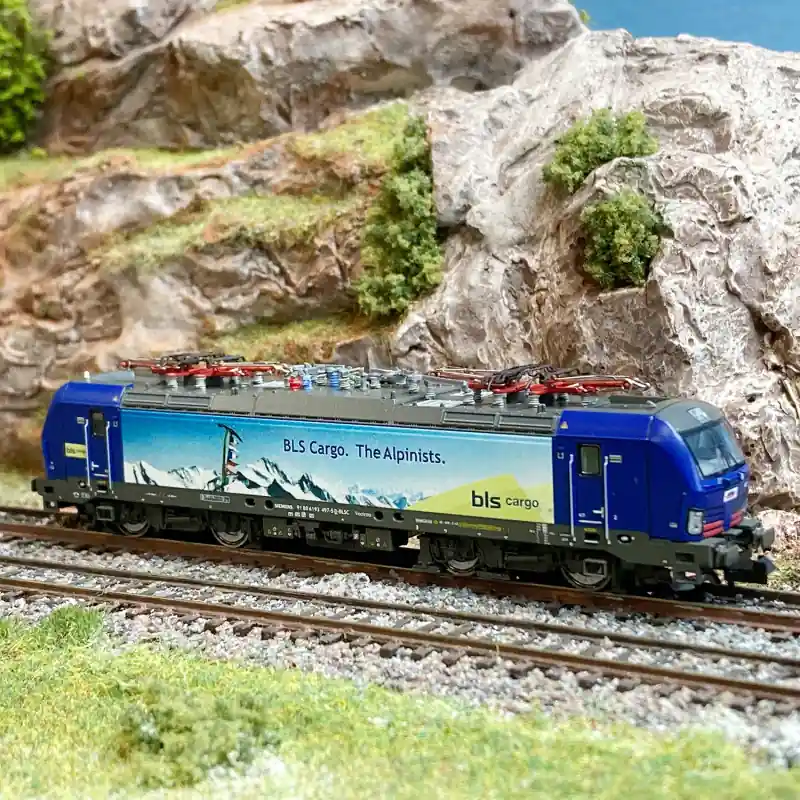 Locomotive électrique 193 497-5, BLS, Ep VI, Digital Son - FLEISCHMANN 739355 - N 1/160 Meilleur Choix