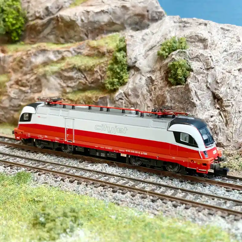 Affaire À Saisir Locomotive électrique 1116 181-9 "Cityjet", ÖBB, Ep VI - FLEISCHMANN 7560016 - N 1/160