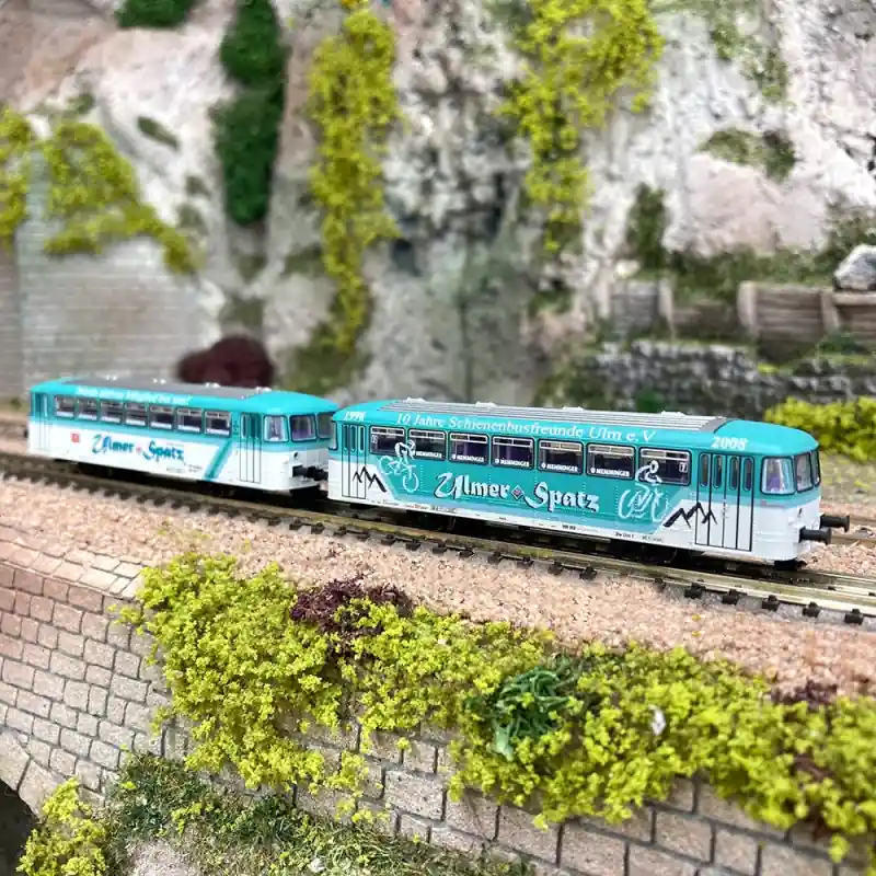 Voiture double complémentaire VB 996 et VB 998 DB, Ep VI digital - MINITRIX 18903 - N 1/160 Livraison Express