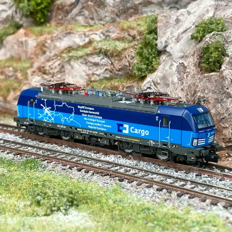 Achetez Aujourd'hui Locomotive électrique 383 003-1 Cargo, CD, Ep VI digital son - FLEISCHMANN 739395 - N 1/160