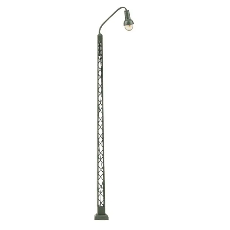 Dernière Chance Lampadaire cintré à LED 12 V - 117 mm - FALLER 272224 - N 1/160