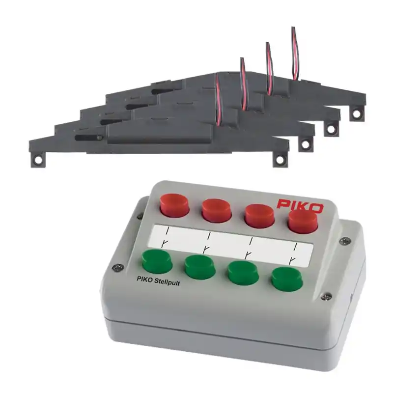 Meilleure Vente Boitier 4 commandes poussoir / switchs -Toutes échelles-PIKO 55392