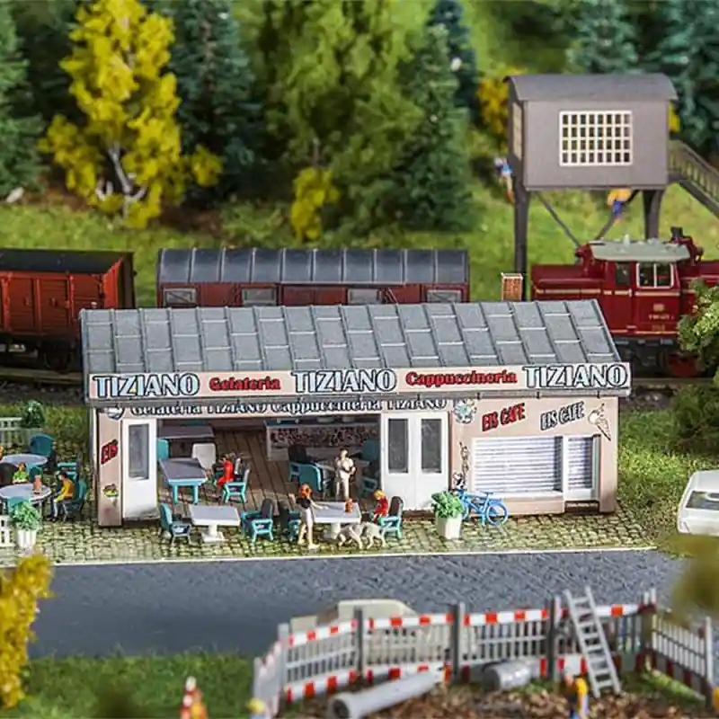 Nouveauté Café / Marchand de glaces "Tiziano"-N 1/160-FALLER 232327