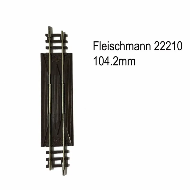 Rail droit 104.2mm autoenrailleur -N-1/160-FLEISCHMANN 22210 Nouveauté