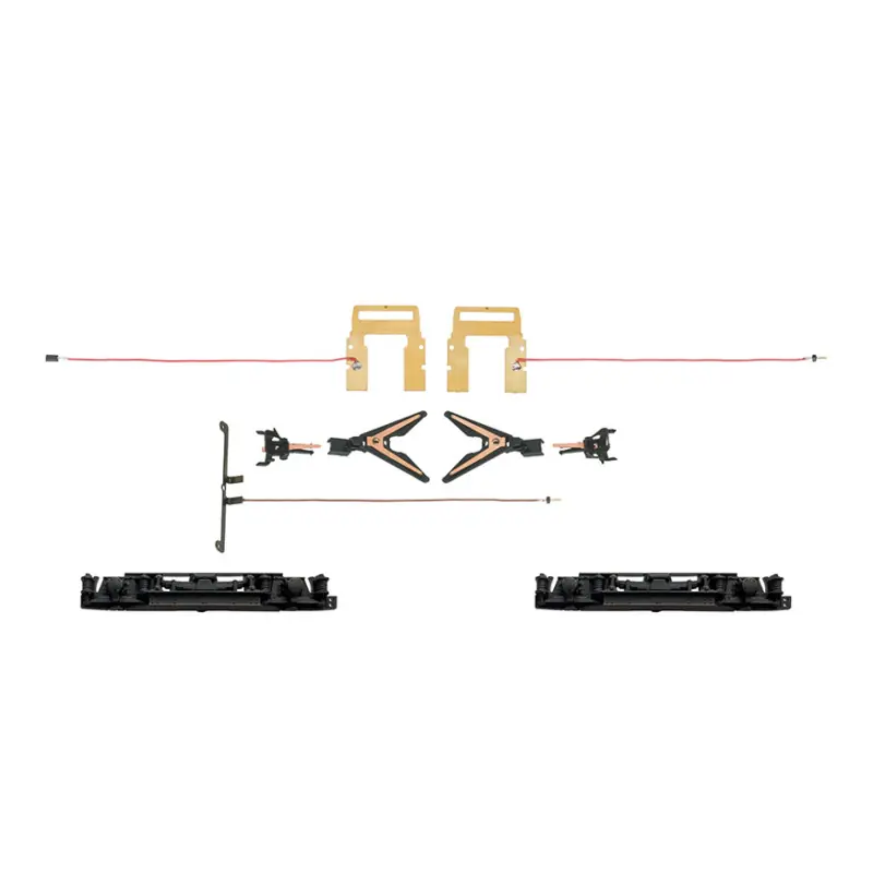 Nouvelle Collection Attelages courts fonctionnels conducteurs de courant - MARKLIN 72024 - HO 1/87