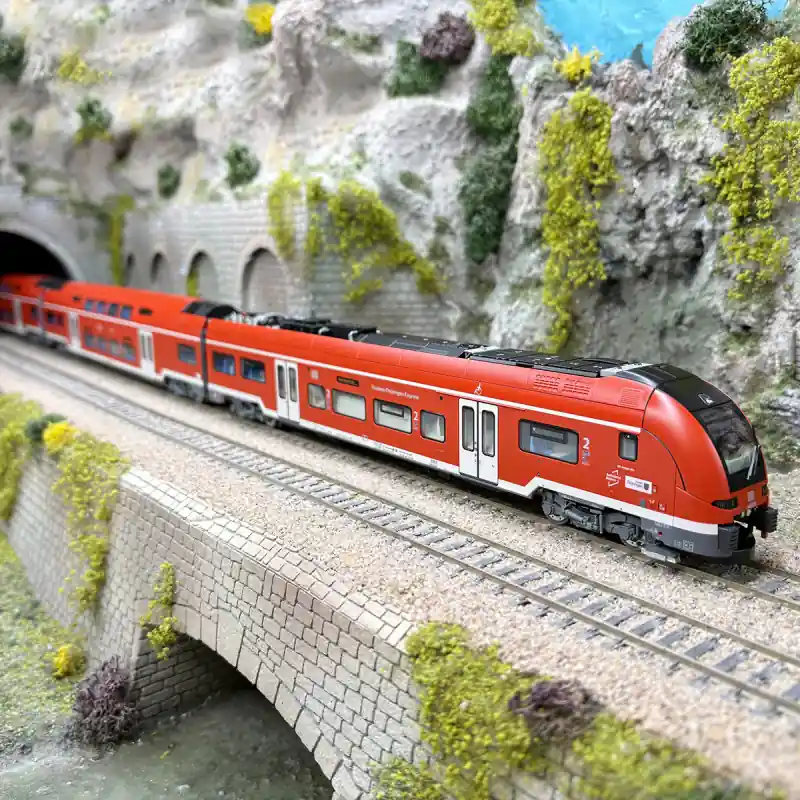 Usine Directe Automotrice électrique Siemens Desiro HC BR 1462/1862, réseau Franken-Südthüringen, DB AG, Ep. VI - MÄRKLIN 38462 - HO 1/87