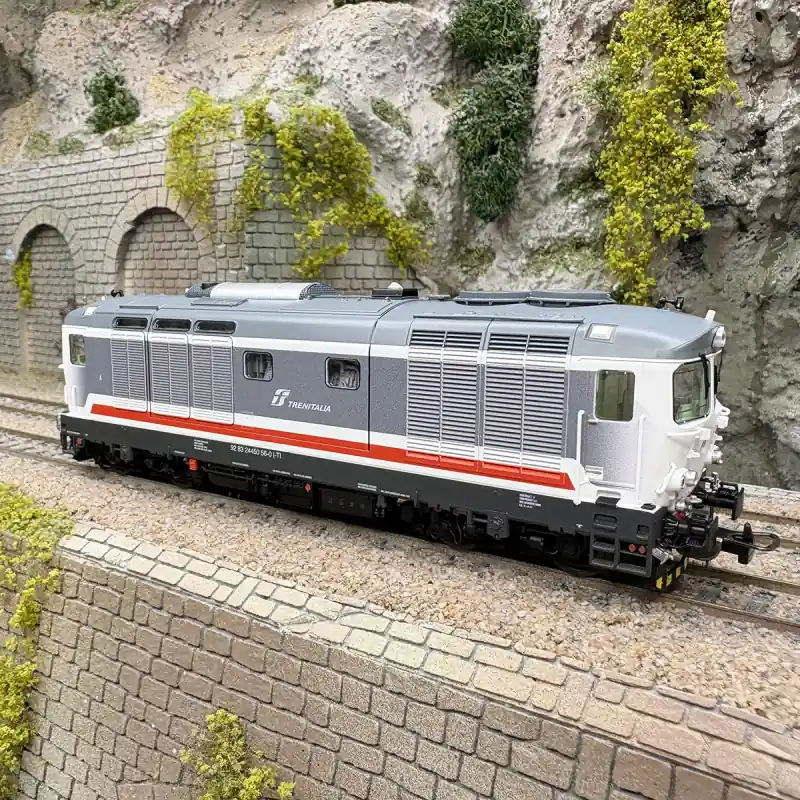 Satisfait Ou Remboursé Locomotive diesel D.445 1056, "Trenitalia", FS, Ep. VI - PIKO 22024 - HO 1/87