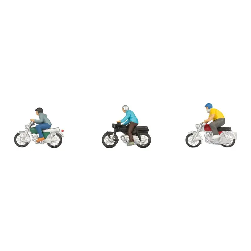 Populaire Cyclomotoristes - NOCH 15907 - HO 1/87