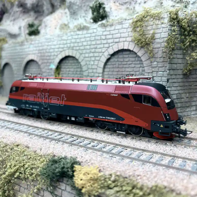 Locomotive électrique 1116 238-7, "Railjet", ÖBB, Ep. VI, digital son 3R AC - ROCO 7520208 - HO 1/87 Promotion Saisonnière