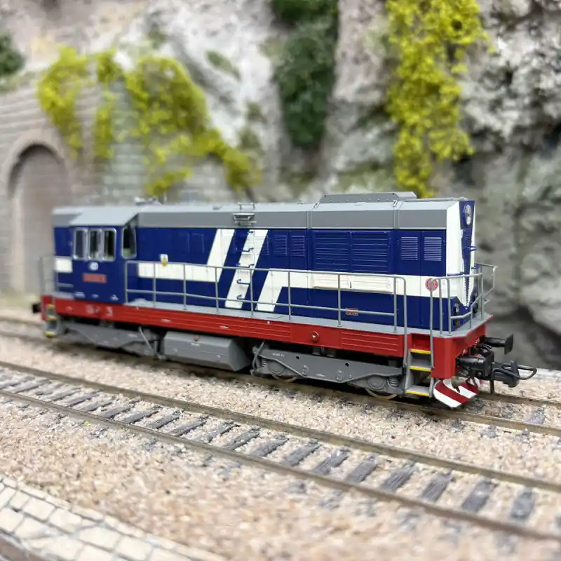 Populaire Locomotive diesel 742 007-8, CD, Ep. V et VI - ROCO 7300063 - HO 1/87