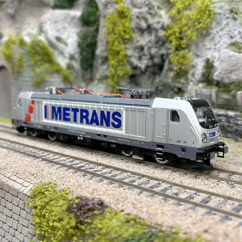 Nouvel Arrivage Locomotive électrique BR 187 513-7, "Metrans", Ep VI digital son - BRAWA 43852 - HO 1/87