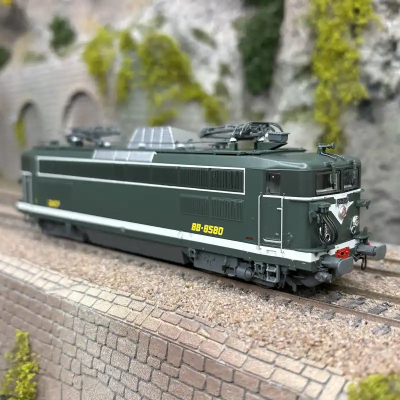 Meilleure Vente Locomotive électrique BB 8580, Villeneuve, Sncf, Ep. IV - R37 41074 - HO 1/87