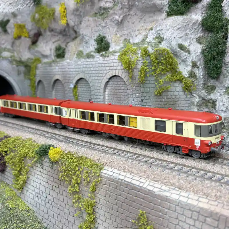 Meilleur Prix Autorail EAD X4691 + XR8688, toit rouge, Lyon-Vaise, Sncf, Digital Son, Ep. V/VI - LSMODELS 10064S - HO 1/87
