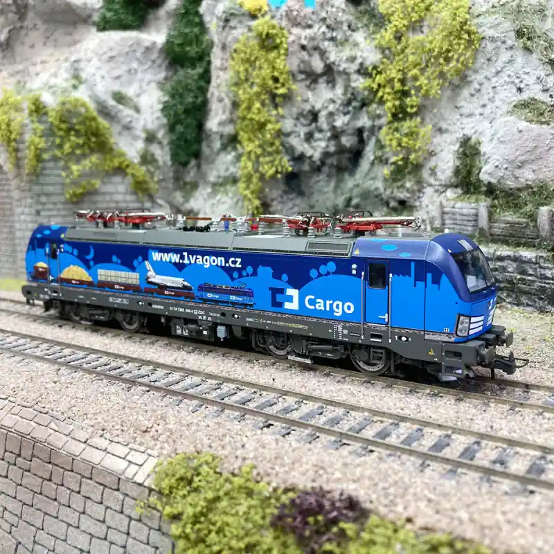 Authentique Locomotive électrique Vextron 383, CD Cargo, Ep VI, digital son - ROCO 7510041- HO 1/87