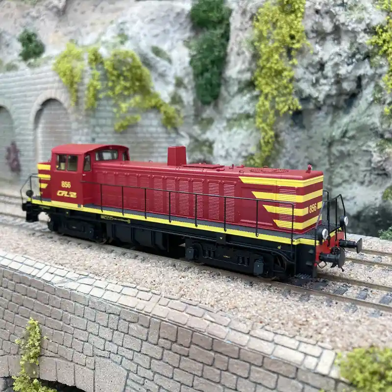 Meilleur Prix Locomotive diesel 856, CFL, Ep IV et V - REE JM-016 - HO 1/87