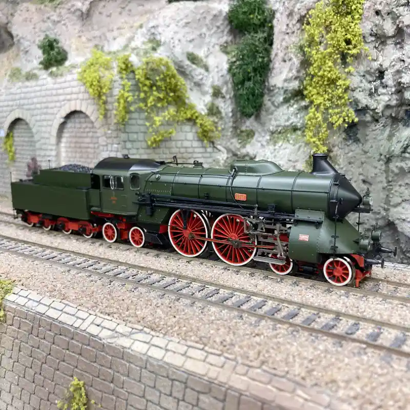 Vente Flash Locomotive vapeur BR S 2/6, 3201, K.Bay.Sts.B., Ep I digital son - BRAWA 70014 - HO 1/87