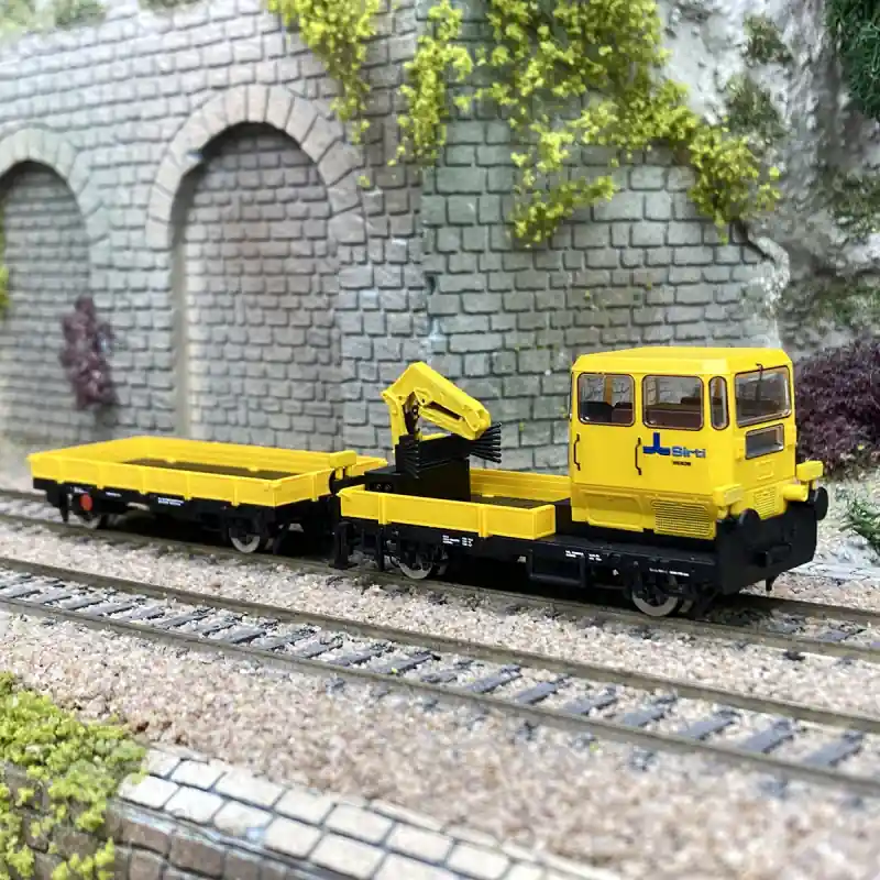 Draisine KLV 53 avec wagon, "livrée Sirti", FS, Ep V digital son - RIVAROSSI HR2910S - HO 1/87 Achetez Aujourd'hui