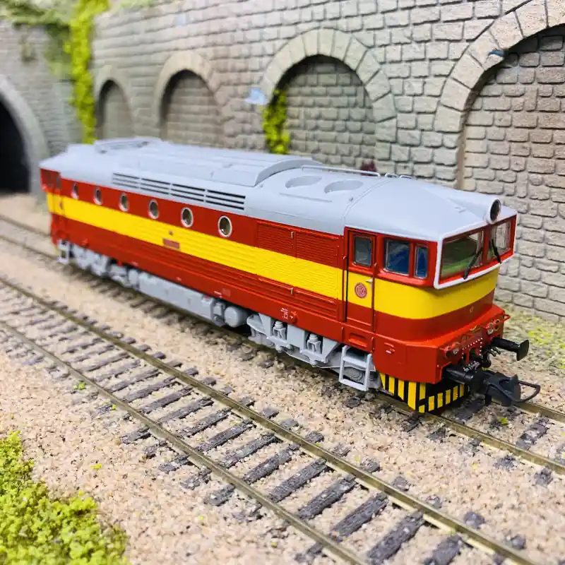 Bon Marché Locomotive diesel T478 3208, CSD, Ep IV, Digital son - ROCO 70024 - HO 1/87