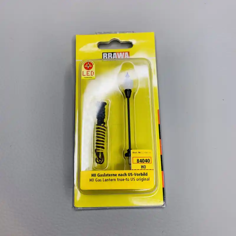 Offre Limitée Lanterne à gaz US - BRAWA 84040 - HO 1/87
