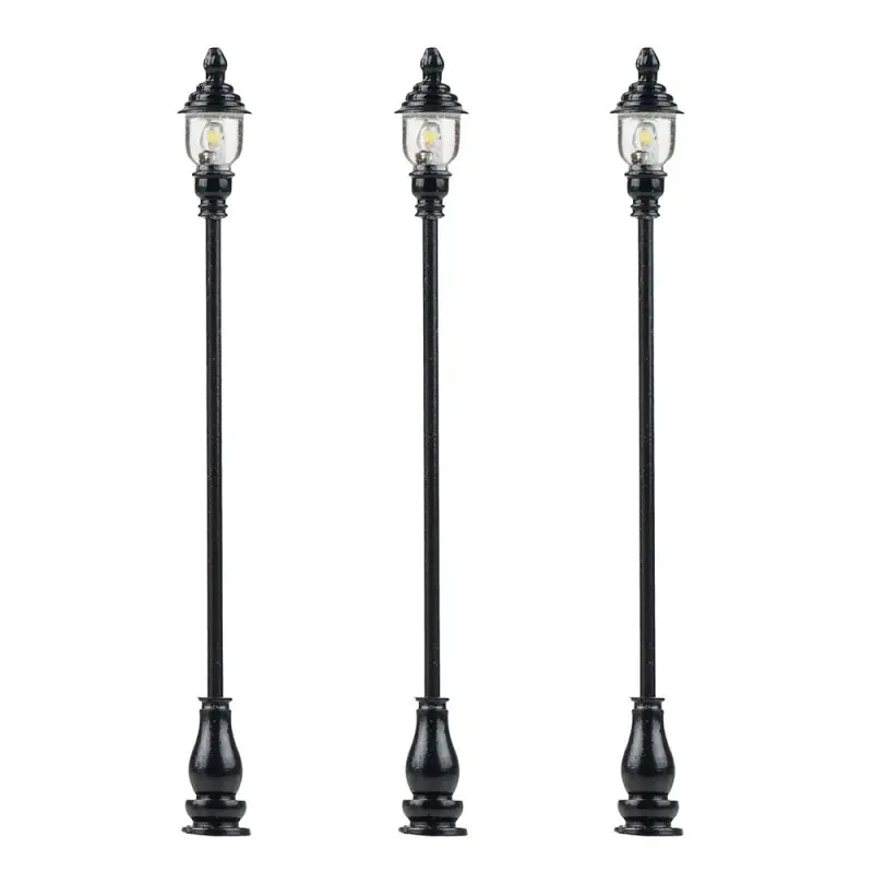 Lampadaire de Parc (x3) - FALLER 180116 - HO 1/87 Petit Prix