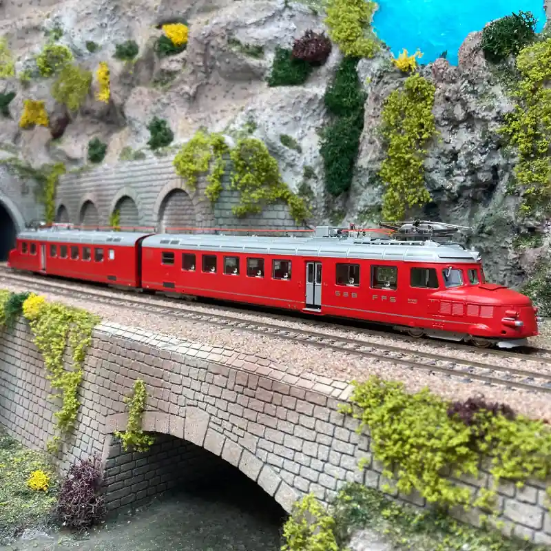 Automotrice double RAe 4/8 1021 "Churchill Arrow", SBB CFF, Ep VI, Digital Son 3R - MARKLIN 39260 - HO 1/87 Prix Promo