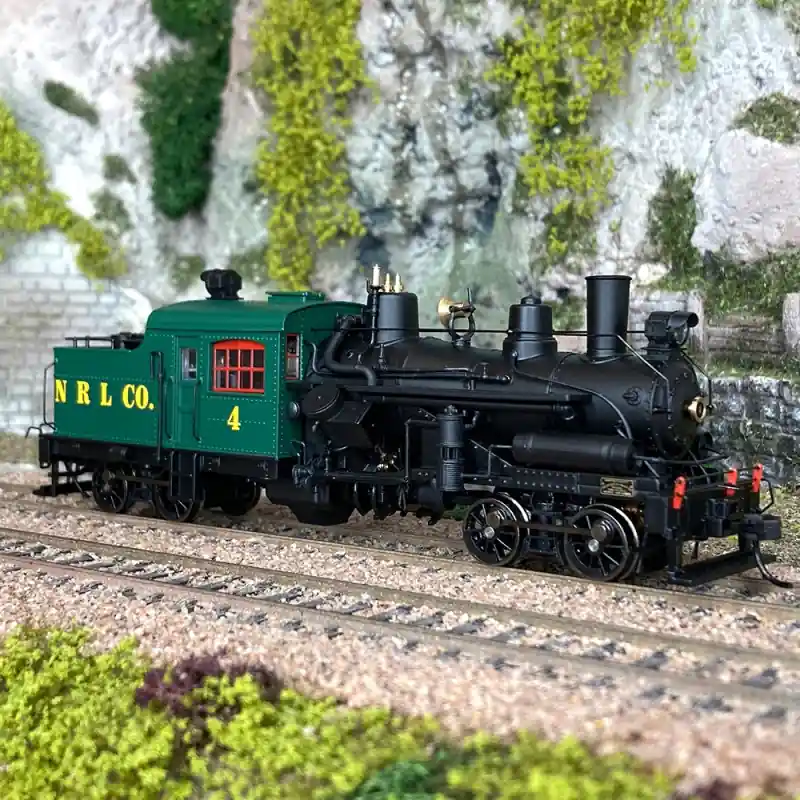 Commander Vite Locomotive vapeur Heisler "NRLC" 4, Ep III digital son - RIVAROSSI HR2883S - HO 1/87