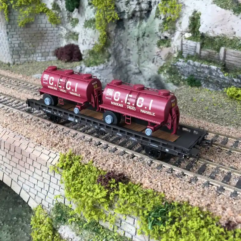 Offre Du Jour Wagon UFR Bi Porteur SNCF Ep III -HO 1/87-REE WB614