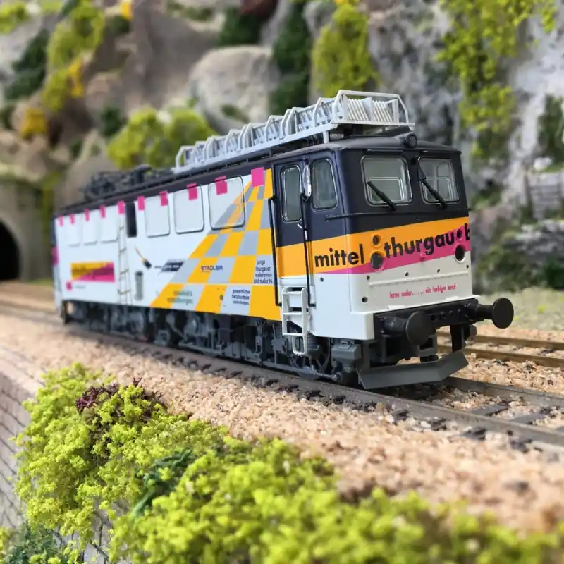 Dernière Chance Locomotive AE 477 Mittelthurgaubahn Ep IV digital son -HO 1/87-BRAWA 43144