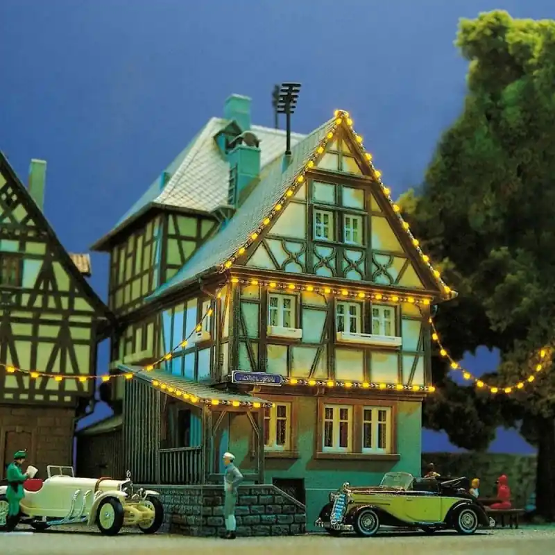Dernier Modèle Guirlande lumineuse-HO 1/87-BUSCH 5405