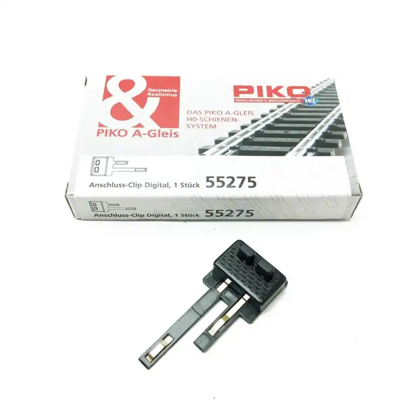 Prise d‘alimentation 2 pôles pour rails digital -HO-1/87-PIKO 55275 Nouvel Arrivage