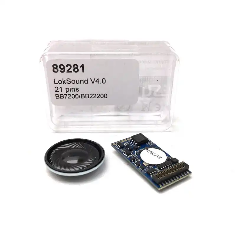 Décodeur sonore pour BB22200/7200 loksound V4 21MTC - LSMODELS 89281 Expédition Rapide