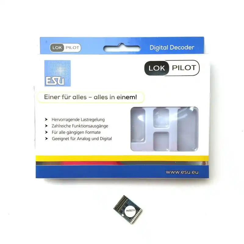 Décodeur digital 21 MTC, NEM660 lokpilot V5 - ESU 59619 Vente Flash