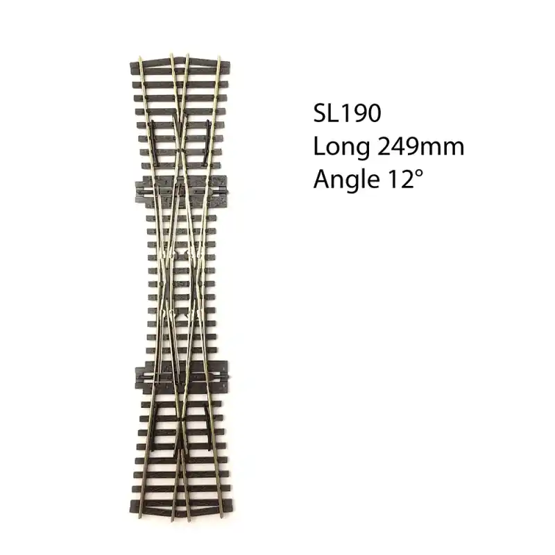 Paiement Sécurisé Traverse de jonction double TJD 249mm, 12°, code 75 -HO 1/87-PECO SL190