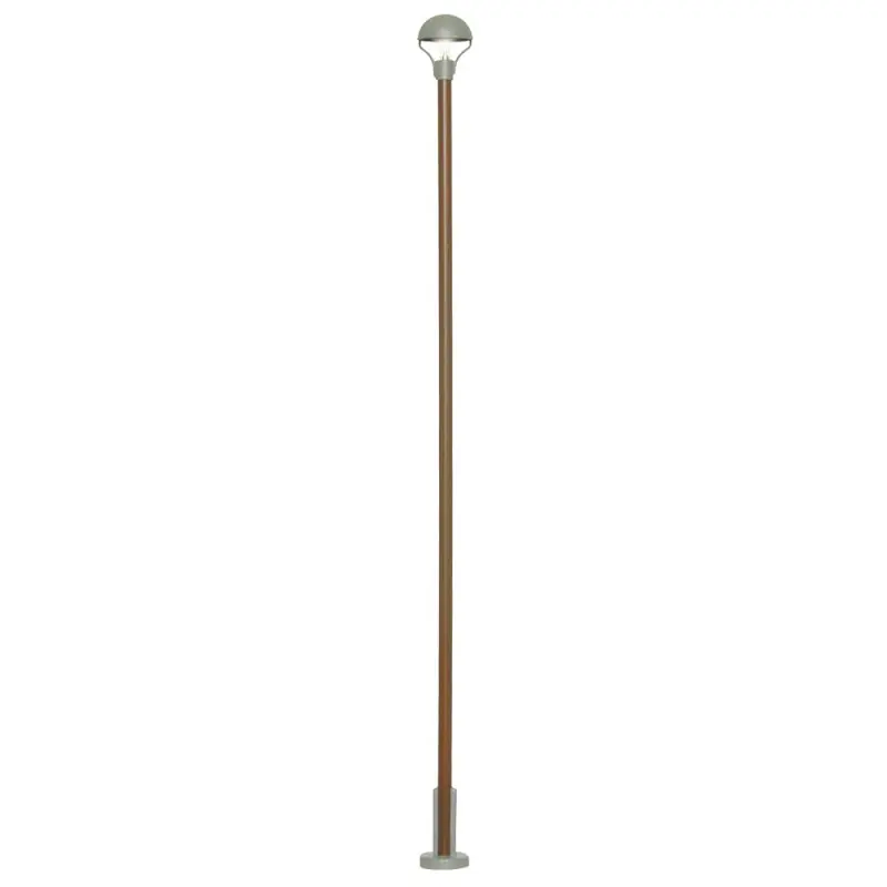 Petit Prix Lampadaire "Mât bois" 148mm LED-HO 1/87-VIESSMANN 6062