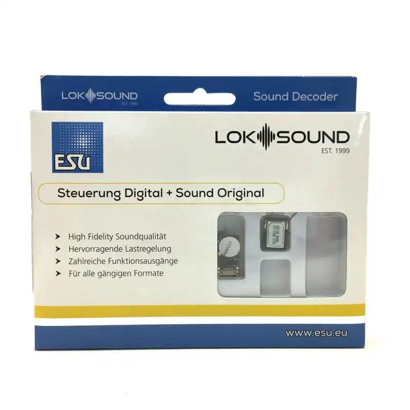 Décodeur Vide NEXT18 loksound V5 sonore - ESU 58818 Super Prix