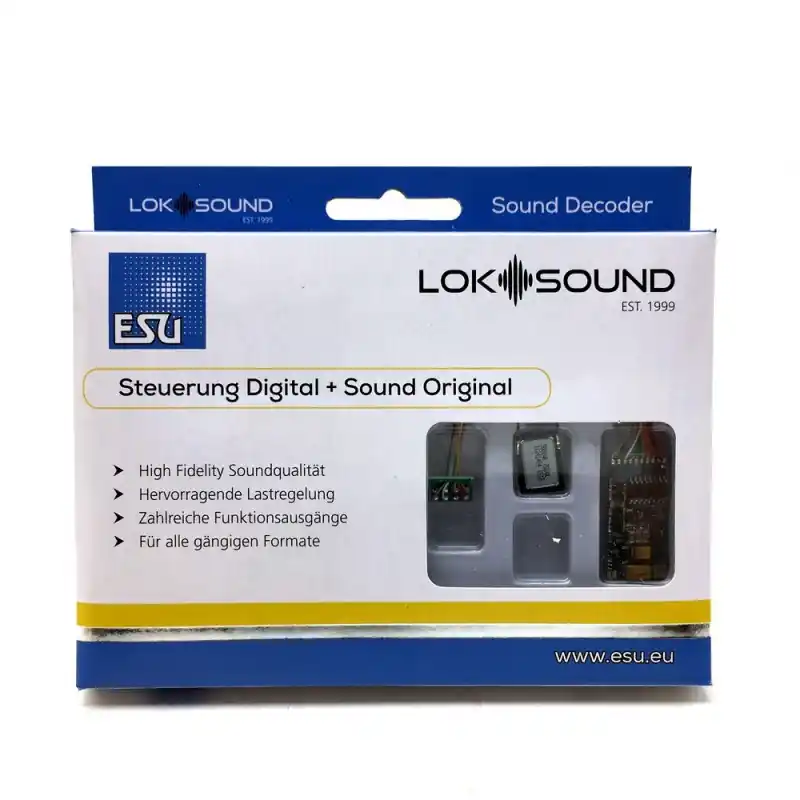 Marque Décodeur digital 8 broches NEM652 loksound V5 sonore - ESU 58410